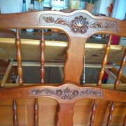 Lit 140x190 en  bois