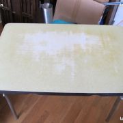 table en formica vintage