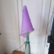 Lampe Résine et Plexi Edition Formes et Volumes Design 110cm