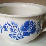 vase de nuit ancien en céramique de Digoin Sarreguemines 933