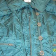 Manteau J.RiU - style anorak long-vert foncé avec reflet-Tai