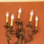 Applique bronze 5 branches