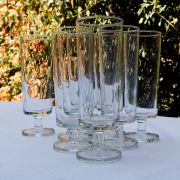 Lot 8 flûtes luminarc collection Suède 