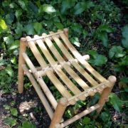 Vend 8 tabourets en bambou