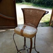 Vend 2 chaises de bar hautes