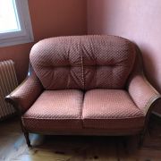 Canapé 2 places et ses 2 fauteuils