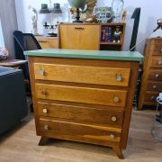 Commode vintage 1960 pieds compas