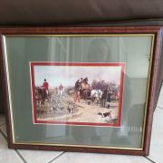 Tableau de chasse à courre