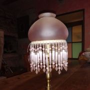 Lustre et lampe de chevet vintage