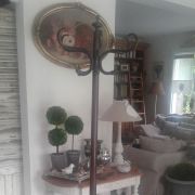 Porte manteau perroquet bistrot ancien