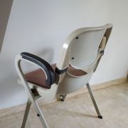 rare chaise avec accoudoir modele DORSAL par Piretti