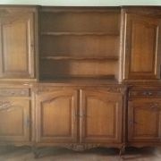  En chêne massif : le buffet-sa table-ses 6 chaises paillées