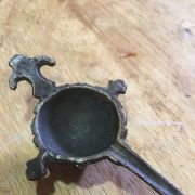 Lampe à huile moyen âge 