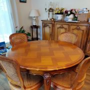 Table à manger en bois ancien