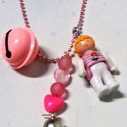 Collier Bola de grossesse rose Playmobil