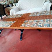 Table basse fer forgé