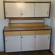 Buffet formica vintage + sa table + ses 6 chaises