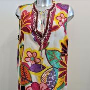 Tunique / Robe Goa avec Col Perlé