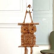 La chouette en macramé 