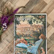 L’affiche sous verre 