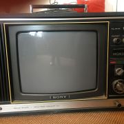 1er Moniteur TV couleur vintage Sony Collector 1971