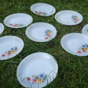 Assiettes à dessert Arcopal 