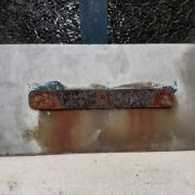 plaque annonce de gare FOIX 1965