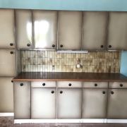 Cuisine en Formica beige 