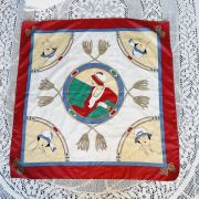 Foulard polyester décor femme