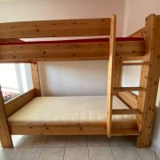 Lits superposés pin massif