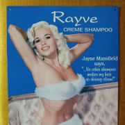 Affiche métallique style rétro