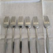 6 fourchettes de table en inox  AZTEC de Norsk Stalpress
