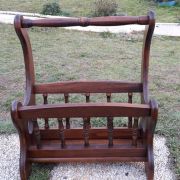 PORTE-REVUES RUSTIQUE