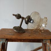 Applique murale vintage en verre