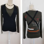 Tee-shirt 2 en 1 "COP COPINE" Yanice T38/40