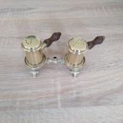 Ensemble saliére-poivriere vintage