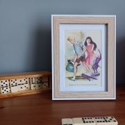 CADRE ILLUSTRATION VINTAGE