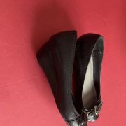 BALLERINES COMPENSEES  CUIR SANMARINA 38 