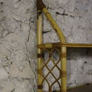 Etagère murale rotin