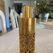 Etui VAPO Yves st Laurent en métal doré 