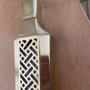 Etui Guerlain vintage des années 90 en métal doré pour recha