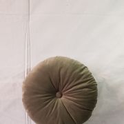 Coussin rond velours