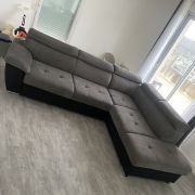 Canapé d’angle gris