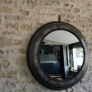 Miroir rond industriel