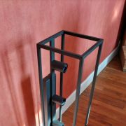 Plafonnier 4xE27, industriel métal noir EGLO ELDRICK