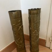 Obus sculptés de 14-18 le lot 