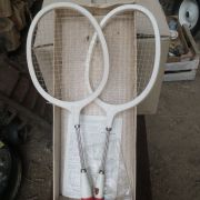raquette de badminton vintage