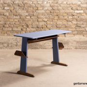 Bureau d'écolier Casala en hêtre massif, circa 1960