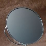 Miroir de table pied porcelaine 