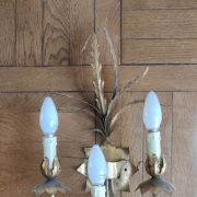 Applique en métal doré